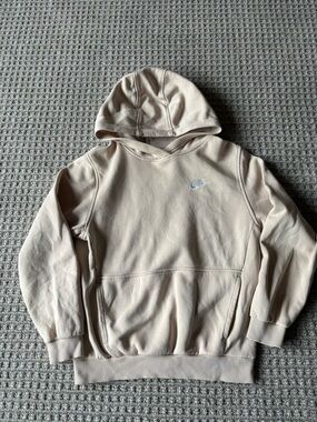 Nike Light Beige Hooded Pullover